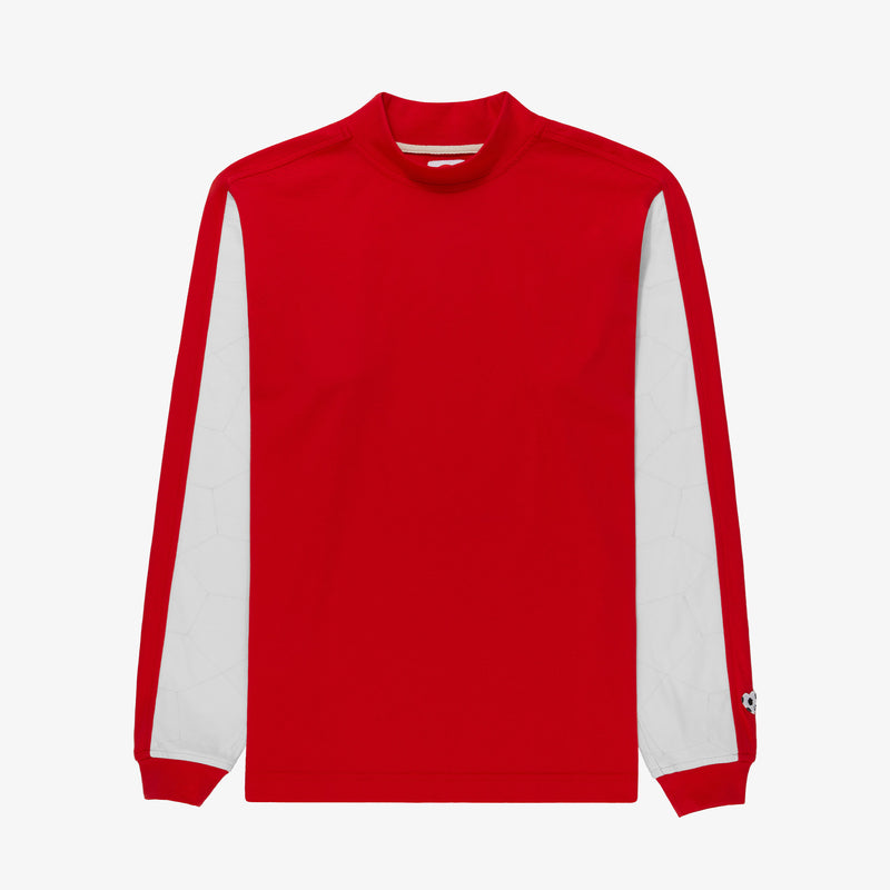 Able Made - Made2 Collection - Chase Long Sleeve Top - Red