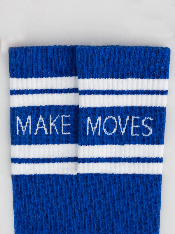 Make Moves Crew Socks