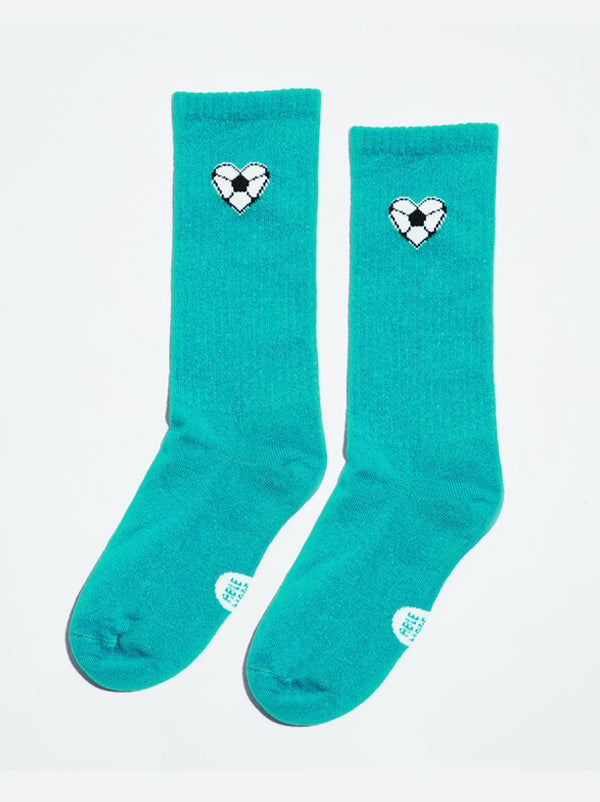 ABLE MADE x KC Current Soccer Love Crew Socks