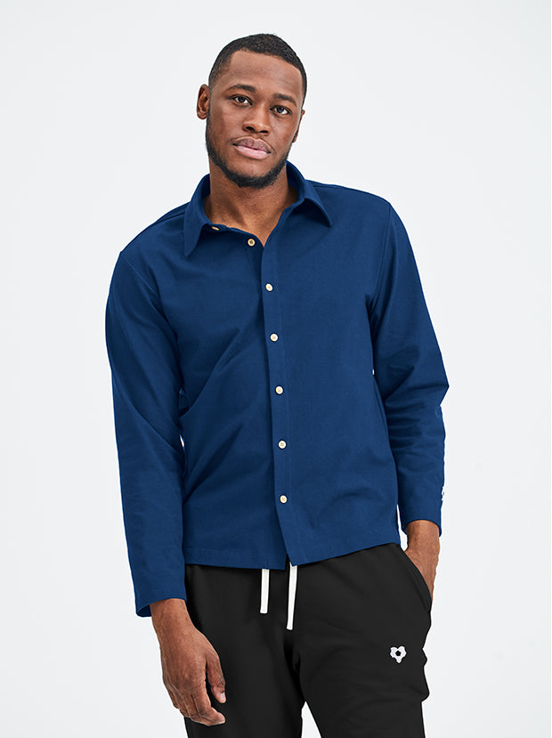 Able Made - Ayden Button Down Shirt - Blue