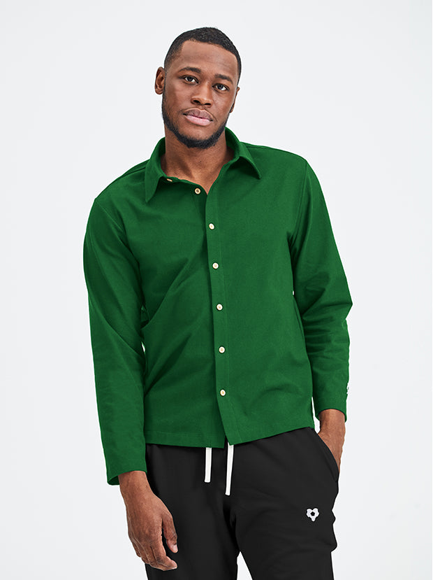 Able Made - Ayden Button Down Shirt - Green