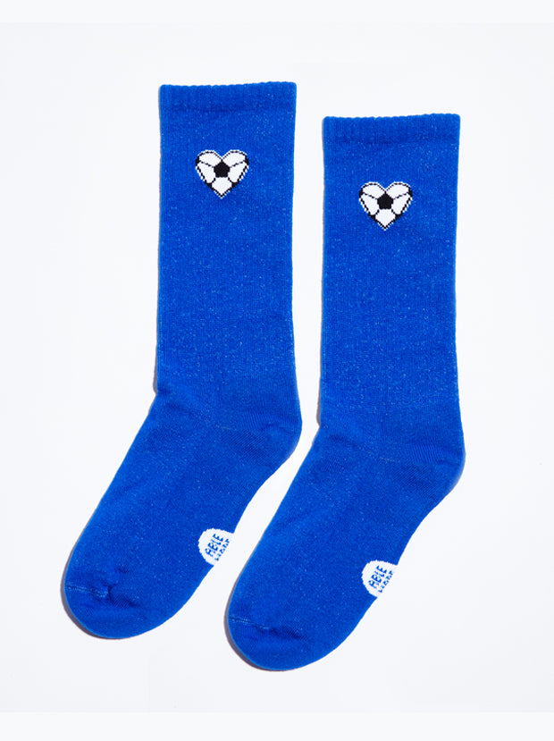 Able Made cotton Passion Crew Socks. Made in the U.S.A.
