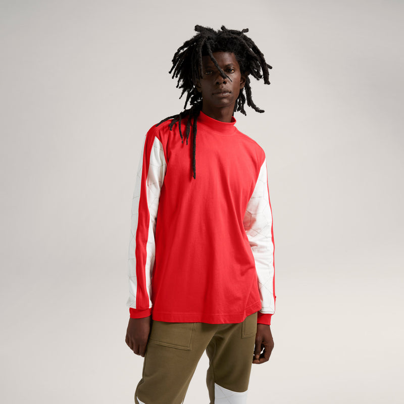 Able Made - Made2 Collection - Chase Long Sleeve Top - Red